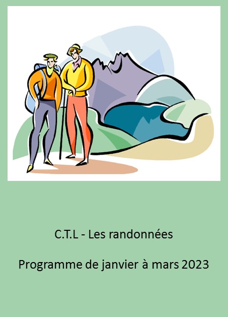 Programme randonnées CTL janvier-mars 2023 ACTU BAS PAGE