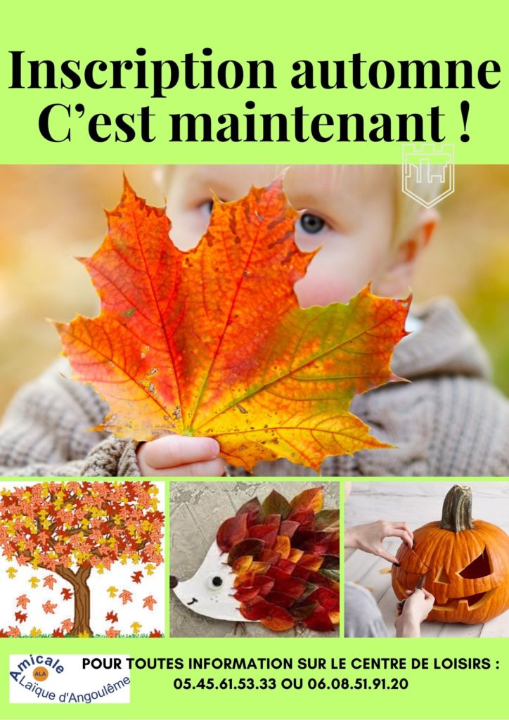 centre de loisirs automne